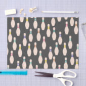 可愛いボーリングピンティッシュペーパー 薄葉紙 (クラフト)