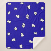 可愛いポップコーンクリップアートポップコーン漫画イメージポップコーン シェルパブランケット (正面)