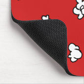 可愛いポップコーンクリップアートポップコーン漫画イメージポップコーン マウスパッド (コーナー)