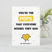 可愛いポップ誕生日カードの娘か息子 サンキューカード (スタンド正面)