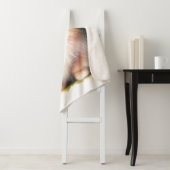 可愛いポメラニア犬水彩イラストレーション シェルパブランケット (インサイチュ)