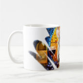 可愛いマウスコーヒーカップとマグスタイリッシュセット コーヒーマグカップ (左)