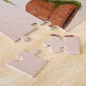 可愛いマウスラディバググリーンパーソナル ジグソーパズル (側面)