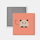 可愛いマウス図解入りの、写真付きの磁石 マグネット (正面/裏面)