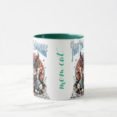 可愛いマグカップおもしろい可愛い猫引用文 マグカップ (中央)