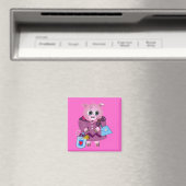 可愛いマグネットピ恋しく思ギーラブショッピング マグネット (インサイチュ (食洗機))