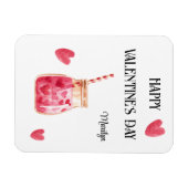 可愛いマグネットフレンズバレンタインデフレキシブルマグネット マグネット (横)