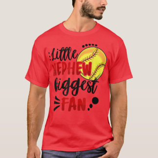可愛いマッチングソフトボール家族小甥ビッグズ Tシャツ