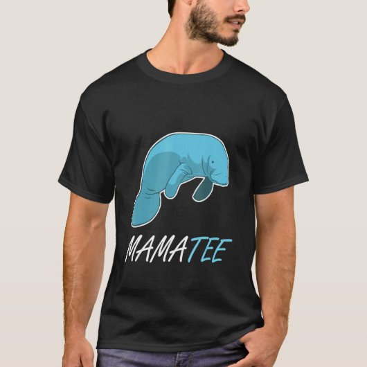 可愛いマナティーTシャツママティー母の日ギフトAppa Tシャツ (正面)