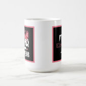 可愛いママクマ追加モノグラム コーヒーマグカップ (中央)