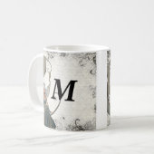 可愛いマンガ コーヒーマグカップ (正面左)