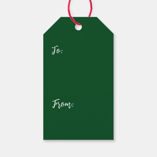 可愛いミオウィキャットマスキャッツクリスマスツリーカスタム ギフトタグ (裏面)