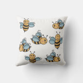 可愛いミツバチ クッション (裏面)