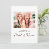 可愛いミニマリストは私のメイドの名誉の写真になる 招待状 (スタンド正面)