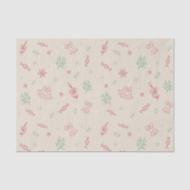 可愛いミニマルクリスマス 薄葉紙