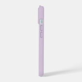可愛いミニマル猫 iPhone 15ケース (左側面)