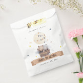 可愛いミュートテディ熱い空気バルーン子供の誕生日 フェイバーバッグ (封をした状態)