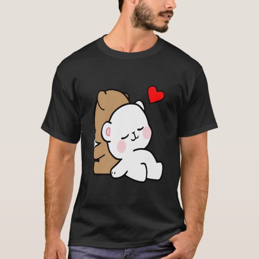 可愛いミルクモッチャベッドタイムストーリー常にキス私グッド Tシャツ (正面)