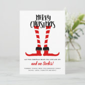 可愛いメリークリスマスノーソックス！ シーズンカード (スタンド正面)