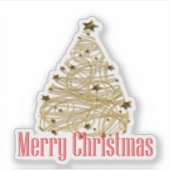 可愛いメリークリスマス シール (正面)