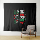 可愛いメリークリスマス タペストリー (インサイチュ(横))