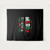 可愛いメリークリスマス タペストリー (正面(横))