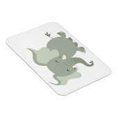 可愛いメリー漫画の象の柔軟な磁石 マグネット (右側)