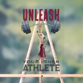 可愛いメルカトあなたの内側のアスリート漫画を解き放つ アクリルサイン (ニュートラル)