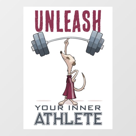 可愛いメルカトあなたの内側のアスリート漫画を解き放つ ウィンドウサイン (シート)