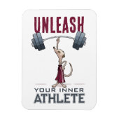 可愛いメルカトあなたの内側のアスリート漫画を解き放つ マグネット (縦)