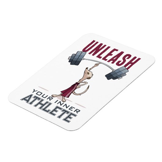 可愛いメルカトあなたの内側のアスリート漫画を解き放つ マグネット (左側)