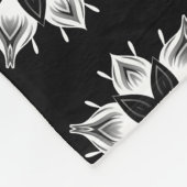 可愛いモダンスタイリッシュトレンディー市松模様にパターン フリースブランケット (角)