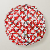 可愛いモダントレンディー ラウンドクッション (裏面)