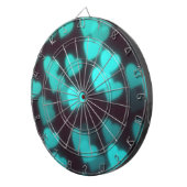 可愛いモダンハート ダーツボード (正面右)