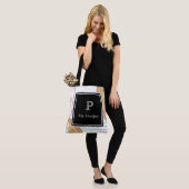 可愛いモダンパーソナライズされた先生 トートバッグ (モデル)