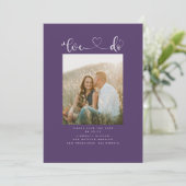 可愛いモダンミニマリスト私たちは日付写真を保存する セーブザデート (スタンド正面)