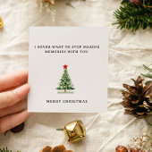 可愛いモダンメリークリスマスカード シーズンカード