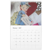 可愛いモダン写真集 カレンダー (2月 2027)