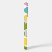 可愛いモダン春色の幾何学模様 Case-Mate iPhoneケース (裏面 / 右)