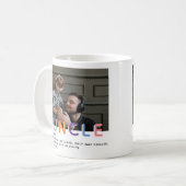 可愛いモダン機能Tyopgraphy写真 コーヒーマグカップ (正面左)