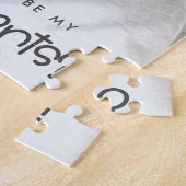 可愛いモダン私のゴッドペアレント写真になる ジグソーパズル (側面)