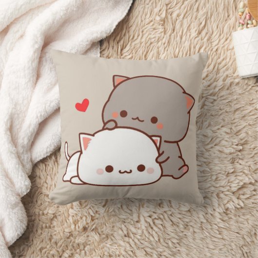 可愛いモモモチ クッション (ブランケット)
