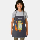 可愛いモンスタパーソナライズされたー エプロン (インサイチュ)