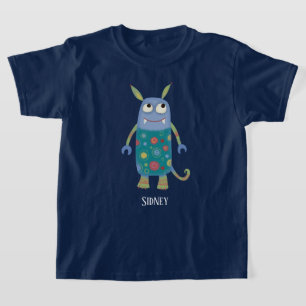可愛いモンスタパーソナライズされたー Tシャツ