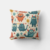 可愛いモンスターピロー クッション (正面)