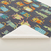 可愛いモンスター シェルパブランケット (3/4)