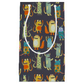 可愛いモンスター スモールペーパーバッグ (正面)