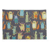 可愛いモンスター 枕カバー (裏面-右)