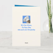 可愛いヤギ恋しく思「あなた!」 カード (裏面)