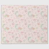 可愛いユニコーンカップケーキ包装紙シート ラッピングペーパー (フラット)